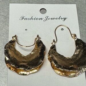 Gold-Tone Fashion Jewelry Earrings
